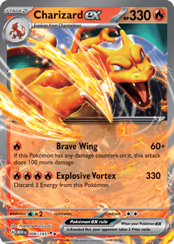 Charizard ex #6 — Pokemon Scarlet & Violet 151