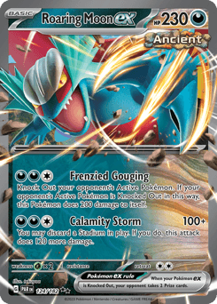 Roaring Moon ex #124 — Pokemon Paradox Rift
