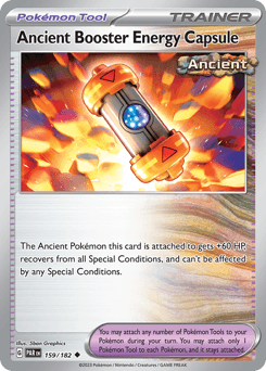 Ancient Booster Energy Capsule #159 — Pokemon Paradox Rift