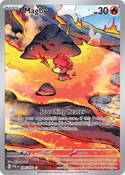 Magby #186 — Pokemon Paradox Rift