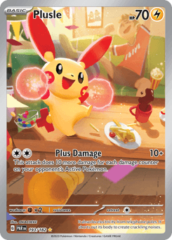 Plusle #193 — Pokemon Paradox Rift