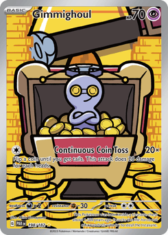 Gimmighoul #198 — Pokemon Paradox Rift