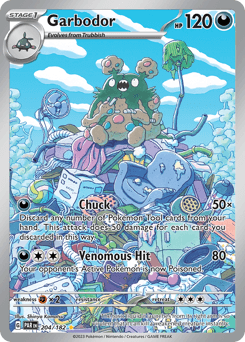 Garbodor #204 — Pokemon Paradox Rift