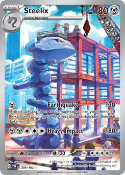 Steelix #208 — Pokemon Paradox Rift