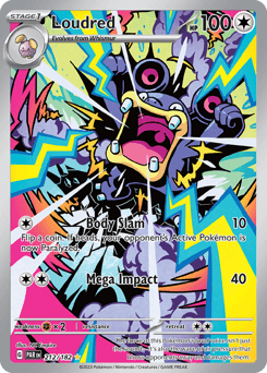 Loudred #212 — Pokemon Paradox Rift