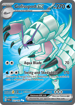 Golisopod ex #221 — Pokemon Paradox Rift