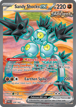 Sandy Shocks ex #228 — Pokemon Paradox Rift