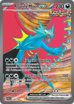 Roaring Moon ex #229 — Pokemon Paradox Rift