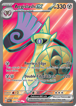 Aegislash ex #230 — Pokemon Paradox Rift