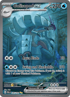 Golisopod ex #246 — Pokemon Paradox Rift