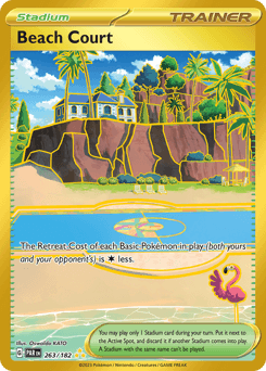 Beach Court #263 — Pokemon Paradox Rift