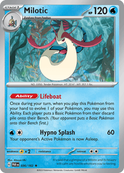 Milotic #36 — Pokemon Paradox Rift