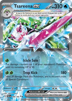 Tsareena ex #46 — Pokemon Paradox Rift