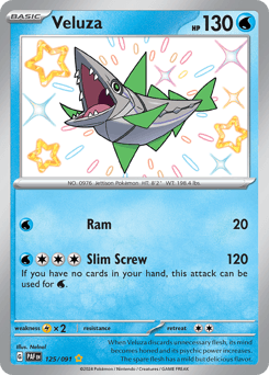 Veluza #125 — Pokemon Paldean Fates