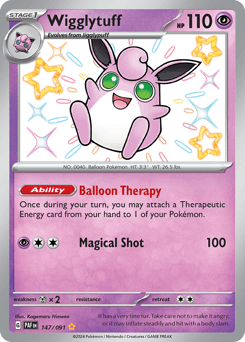 Wigglytuff #147 — Pokemon Paldean Fates