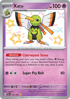 Xatu #152 — Pokemon Paldean Fates