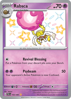 Rabsca #163 — Pokemon Paldean Fates