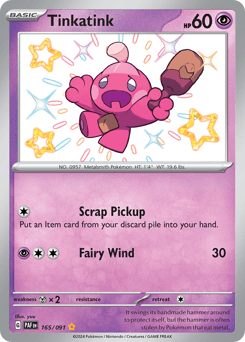 Tinkatink #165 — Pokemon Paldean Fates