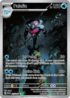 Palafin #225 — Pokemon Paldean Fates