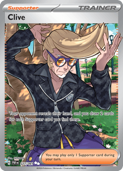 Clive #227 — Pokemon Paldean Fates