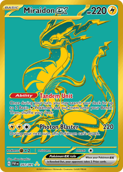Miraidon ex #243 — Pokemon Paldean Fates