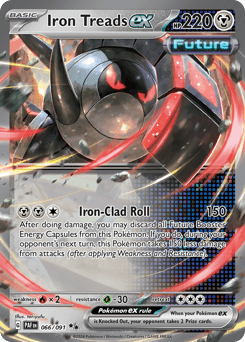 Iron Treads ex #66 — Pokemon Paldean Fates