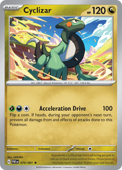 Cyclizar #70 — Pokemon Paldean Fates