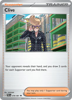 Clive #78 — Pokemon Paldean Fates
