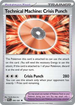 Technical Machine: Crisis Punch #90 — Pokemon Paldean Fates
