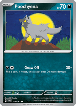 Poochyena #105 — Pokemon Temporal Forces