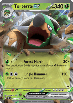 Torterra ex #12 — Pokemon Temporal Forces