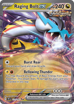 Raging Bolt ex #123 — Pokemon Temporal Forces
