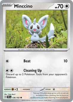 Minccino #136 — Pokemon Temporal Forces