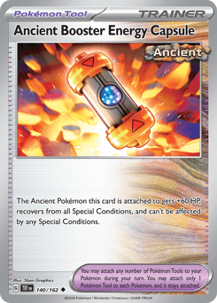 Ancient Booster Energy Capsule #140 — Pokemon Temporal Forces