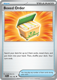Boxed Order #143 — Pokemon Temporal Forces