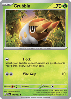 Grubbin #18 — Pokemon Temporal Forces