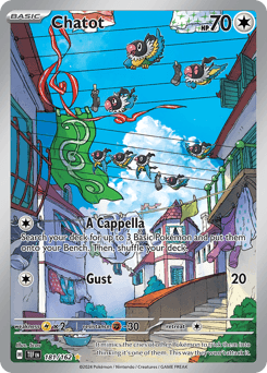 Chatot #181 — Pokemon Temporal Forces