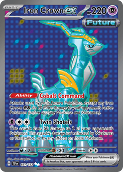 Iron Crown ex #191 — Pokemon Temporal Forces