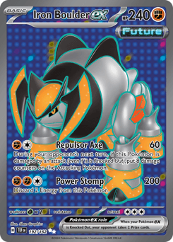 Iron Boulder ex #192 — Pokemon Temporal Forces