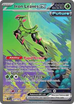 Iron Leaves ex #203 — Pokemon Temporal Forces