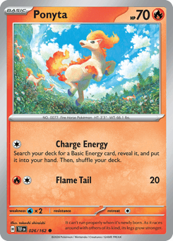 Ponyta #26 — Pokemon Temporal Forces
