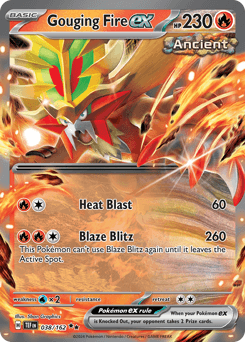 Gouging Fire ex #38 — Pokemon Temporal Forces