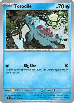 Totodile #39 — Pokemon Temporal Forces