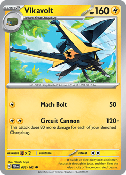 Vikavolt #56 — Pokemon Temporal Forces