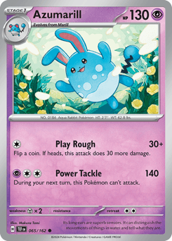 Azumarill #65 — Pokemon Temporal Forces