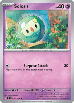 Solosis #70 — Pokemon Temporal Forces