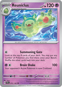 Reuniclus #72 — Pokemon Temporal Forces
