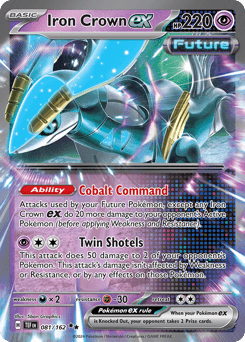 Iron Crown ex #81 — Pokemon Temporal Forces