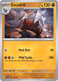 Excadrill #86 — Pokemon Temporal Forces