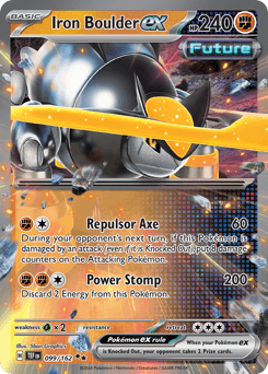 Iron Boulder ex #99 — Pokemon Temporal Forces
